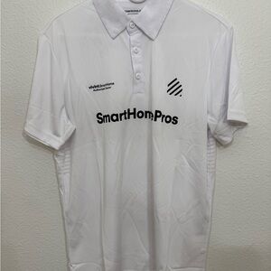 Vivint Smarthome Pro Short Sleeve Jersey Polo Shirt Rare Authorized Dealer Med